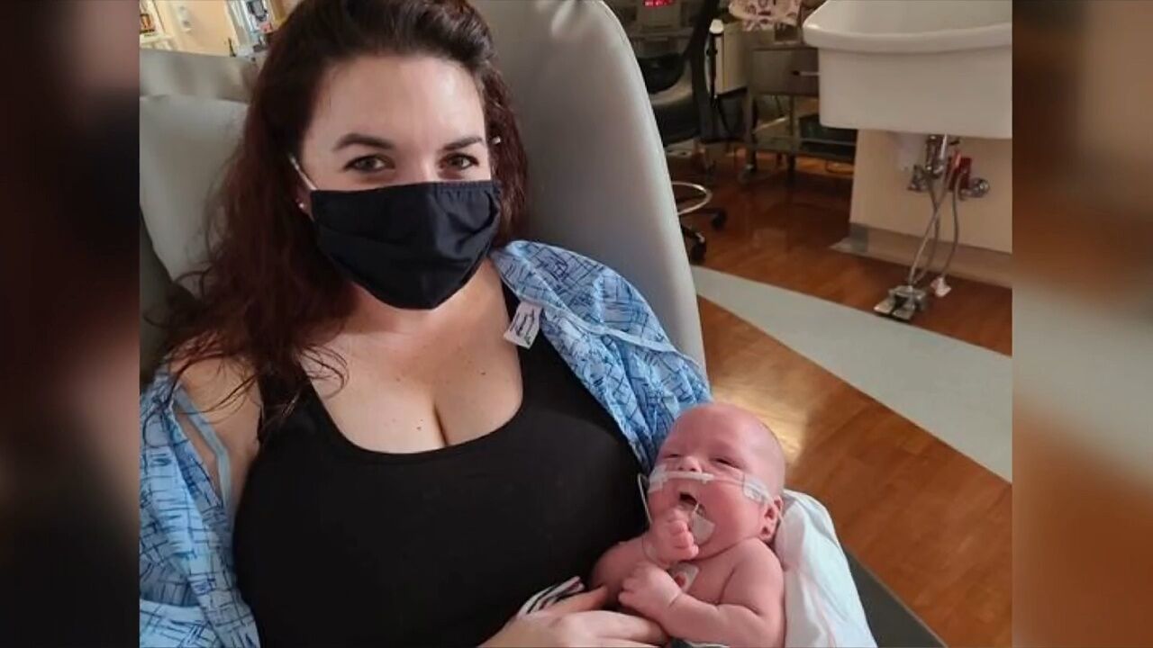 Local mother gives back by donating breast milk to the NICU at Erlanger Children's Hospital